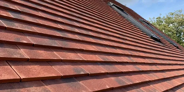 pitched roof
